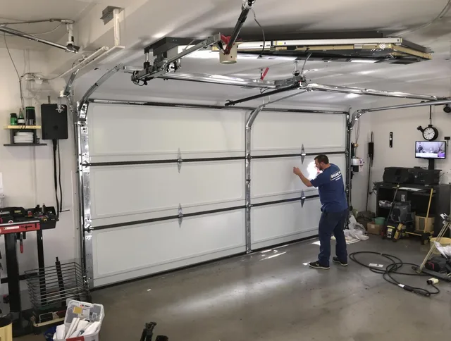 Professional garage door repair service by Weston Garage Door Repair in Weston